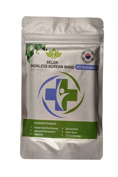 RELAX PAİNLESS Korean Band 2 Paket Kinesio Bant Ağrı Bandı