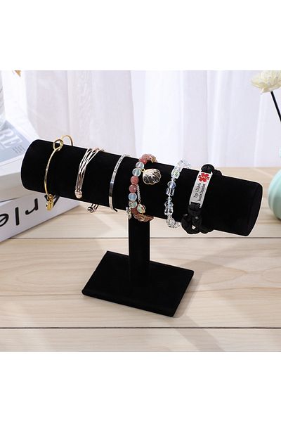 Bogadini Single-layer Bracelet Holder Made of Textile Material, 23.5x7x15 Cm – Elegant Organizer