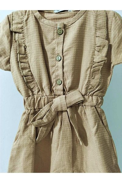 krm kerem bebe Muslin Fabric Baby Summer Jumpsuit