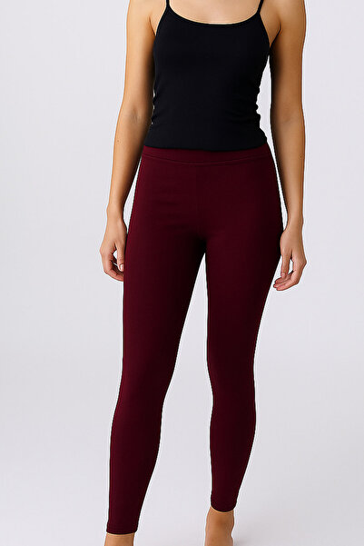 wingetstar Kadın Bordo Rengi Tayt