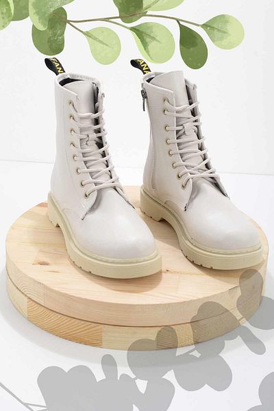 Bambi Cream Women's Boots & Booties02578000109