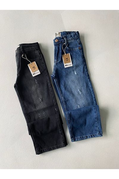 rg kidsstore Νεανικό τζιν παντελόνι με φαρδιά πόδια