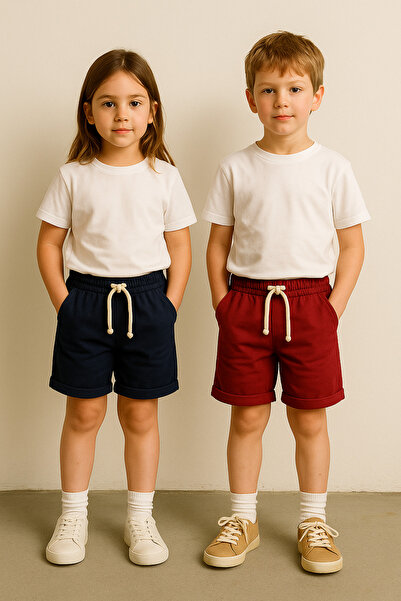 rg kidsstore Šortsevi sa duplim manžetama za decu