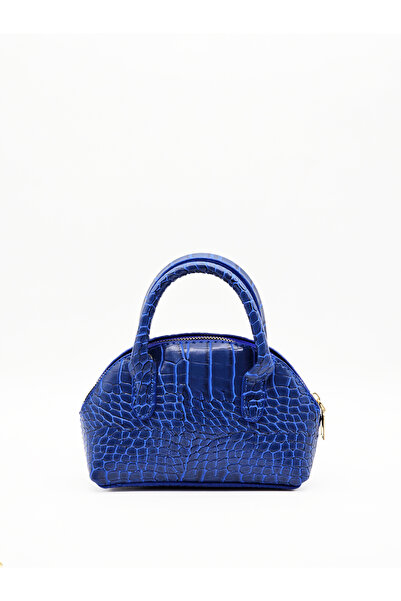 Reddington Дамска мини чанта за ръка и рамо с кросбоди тип крокодил