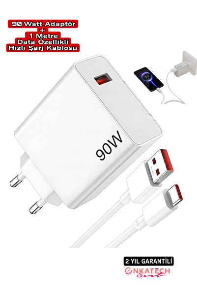 intermax Xiaomi Uyumlu 90w (WATT) Turbo Hızlı Şarj Aleti Seti