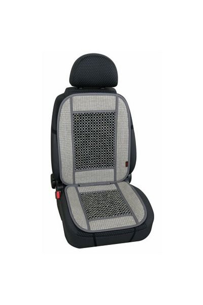 Lampa Husa scaun fata Safari cu margele din lemn 1buc - Gri