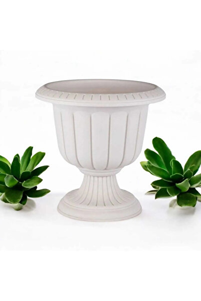 SERİNOVA Polivahome Nergis Saksı 25,3 Lt Beyaz