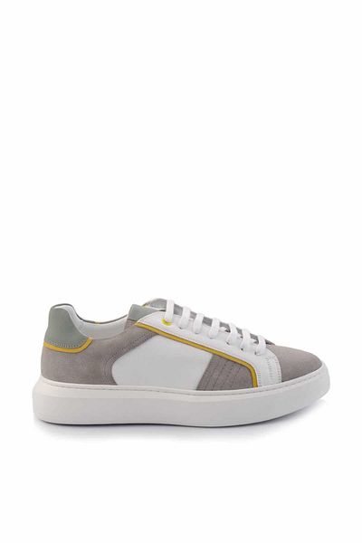 Bambi Ανδρικά αθλητικά παπούτσια Quarzo Suede από γνήσιο δέρμα E 01901254702
