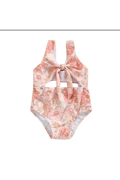 SMP 18 24 Aylık Pembe Kız Bebek Mayosu