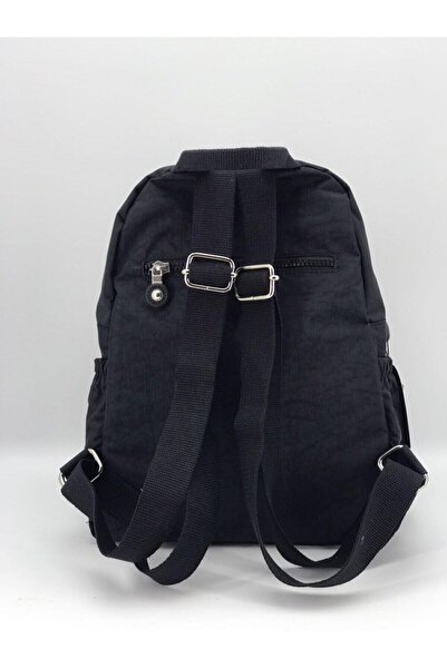 MEGA Klinkir Fabric Black Backpack (NOT A SCHOOL BAG)