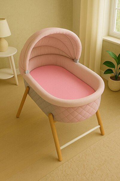 COTENCONCEPT 60 x120 + 15 cm Pamuklu ve Lastikli Fittet Penye Bebek Çarşafı