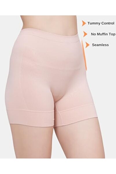 Glamroot Seamless High Waist Tummy Control Shapewear Boyshort Panty, Size M -XXL