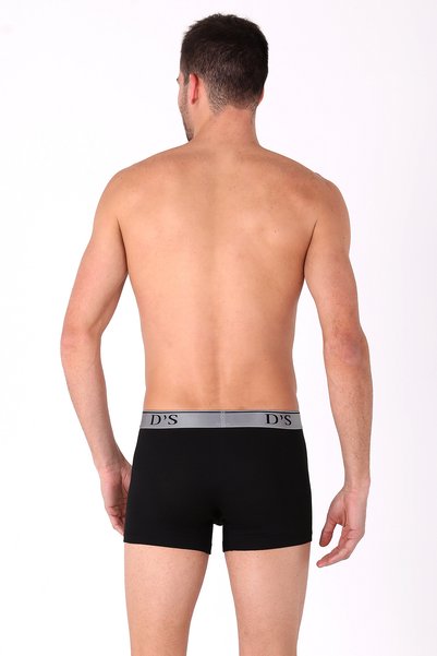 D'S Damat Ds Damat Soft Cotton 2'li Boxer SİYAH