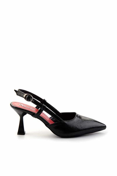 Bambi Pantofi cu toc clasici de damă negri K01397041107