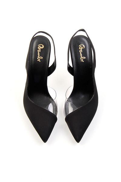 Bambi Pantofi cu toc clasici de damă negri K01231482204