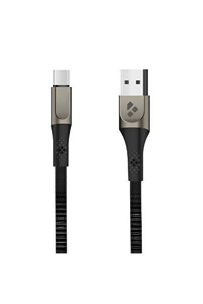 KOİ TECH Type-C - USB Hızlı Fast Şarj Destekli 3.1 12watt Typec Şarj ve Data Aktarım Kablosu Şarz 1 Metre
