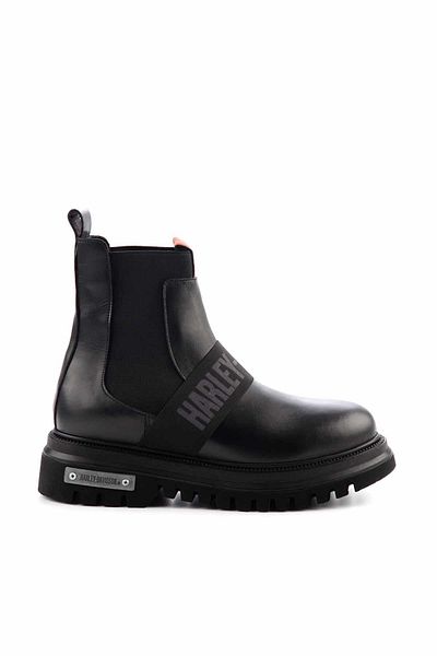 Harley Davidson 021μ 100557   Polperro Black // Δέρμα