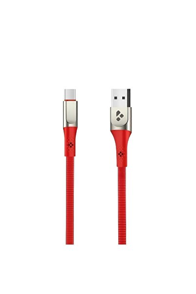 KOİ TECH Type-C - USB Hızlı Fast Şarj Destekli 3.1 12watt Typec Şarj ve Data Aktarım Kablosu Şarz 1 Metre