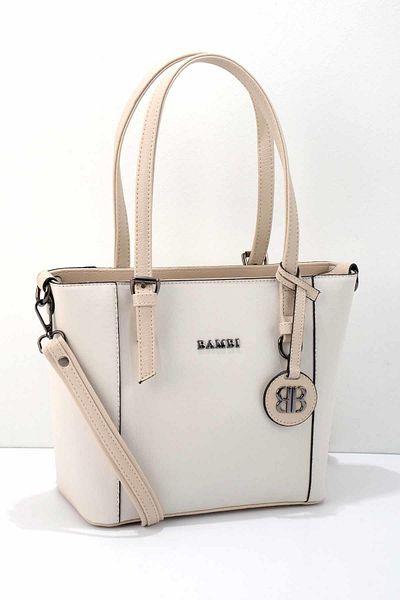 Bambi Women's Ecru Shoulder Bag - C 06224068309
