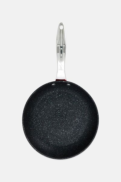 iBiLi Aluminium Rock Frying Pan 22 cm, Red