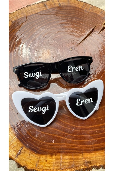 ARLetikettasarım Çift Gözlük kişiye öze Söz, Kına, Nişan, Düğün Organizasyon -