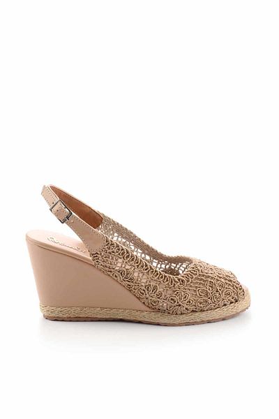 Bambi Nackte Damenschuhe mit Keilabsatz K05874060516