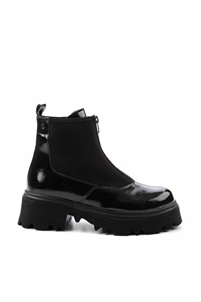 Bambi Siyah Kadın Bot & Bootie K02997000308