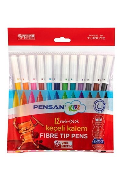 Pensan Felted Paint Pen Kidz 12 Colors
