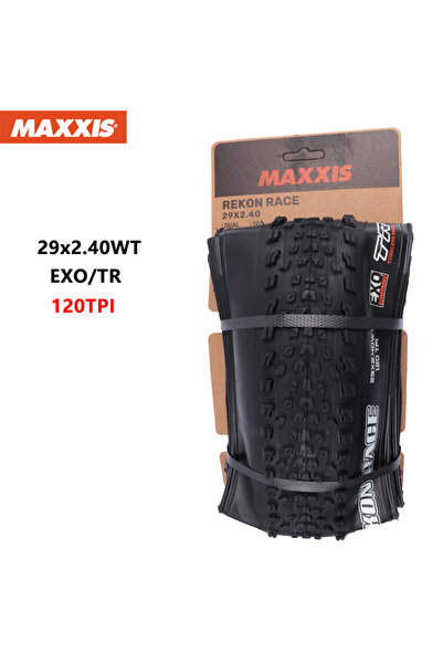 Choice إطار دراجة جبلية أصلي EXO TR MAXXIS REKON RACE مقاس 29x2.4WT مقاس 29x2...