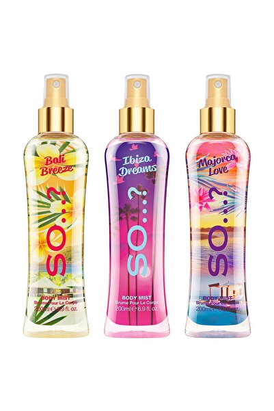 So Fragrance So...? Yaz Esintisi Bali Breeze, Ibiza Dreams, Majorca Love Vücu...
