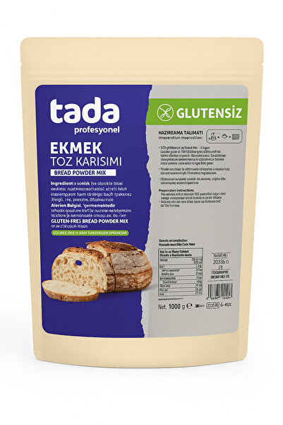 Tada Profesyonel Glutensiz Ekmek Karışımı 1 kg
