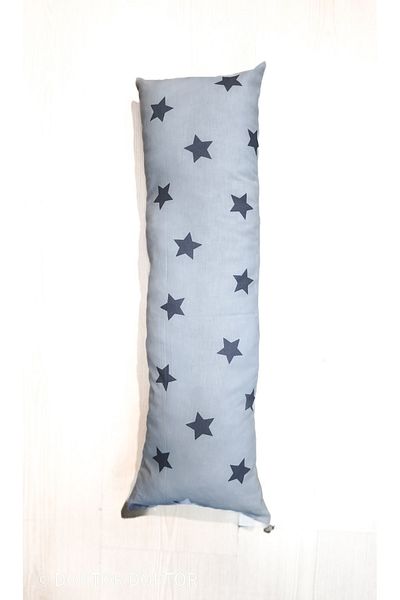 AKGÜN EV TEKSTİLİ Multi-Purpose Star Pattern Neck Leg Waist Support Pillow Mini Pillow 20X40