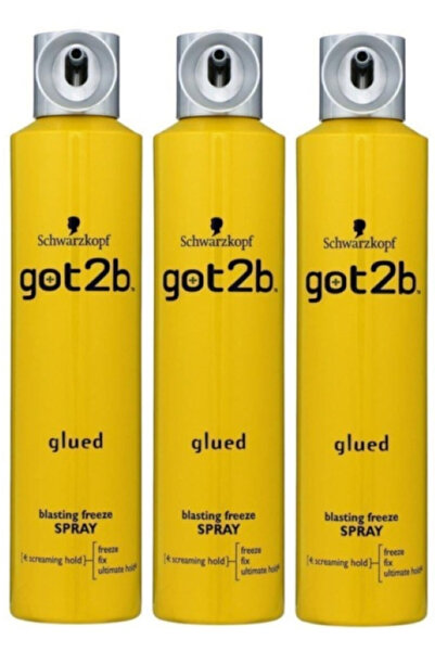 Got2B Maksimum Tutucu Saç Spreyi 300 ml 3 Adet