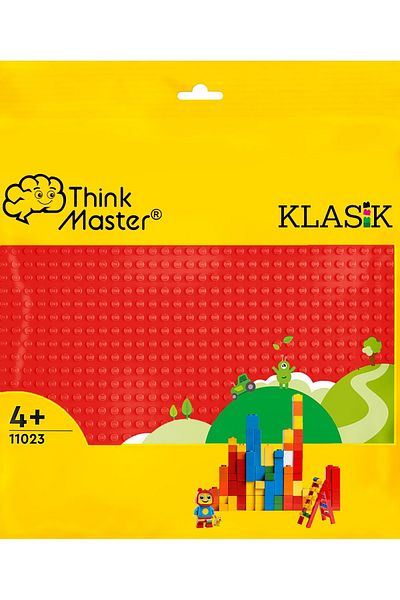 ThinkMaster 11030 طبقة قطنية حمراء كلاسيكية - مقاسات 25 سم × 25 سم