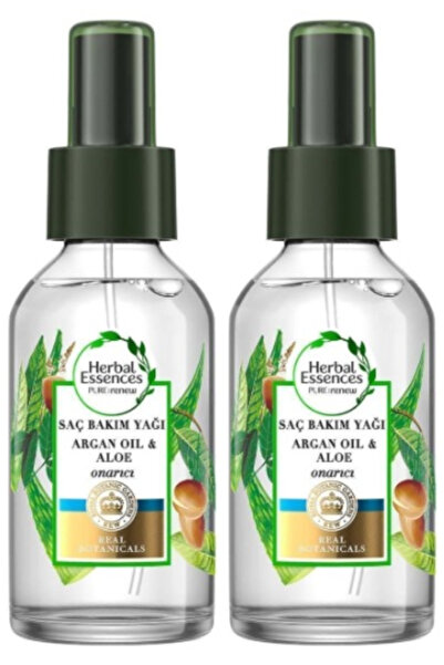 Herbal Essences Argan Yağlı Onarıcı Sprey Yağ 100 ml X 2 Adet