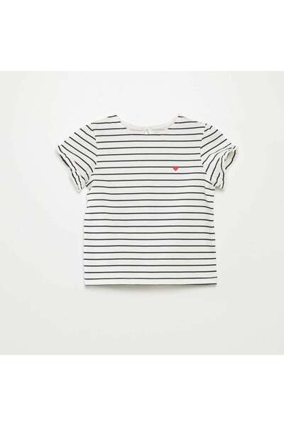 KIABI T-shirt + ribbed leggings set - 2-piece set WHITE