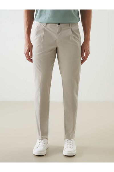 LC Waikiki Ανδρικό παντελόνι Chino Standard Fit Gabardine