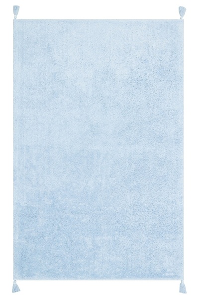 akbel halı & yatak exclusive home design Cotton Boon CBN Plain Mavi - Yıkanab...