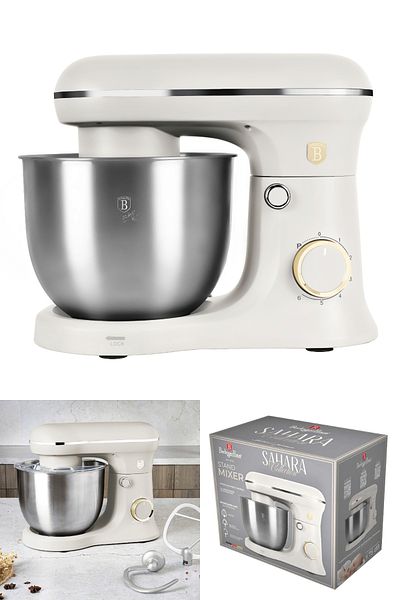Berlinger Haus Food Processor Kitchen Machine 1500 W Sahara Collection | 5 Liters | 6 Speed
