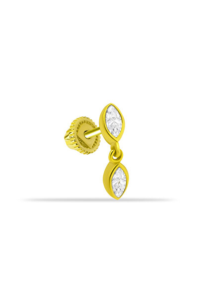 Dianora Piercing Sallantılı Altın Helix/kıkırdak Piercing