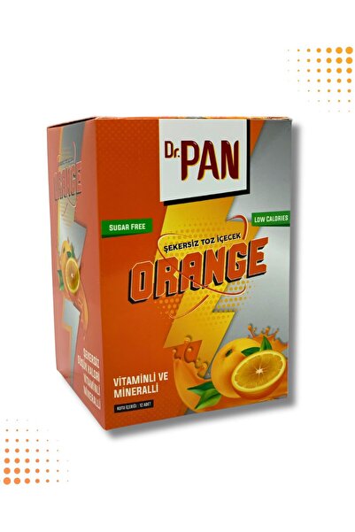 Dr Pan Şekersiz Portakallı Toz Içecek