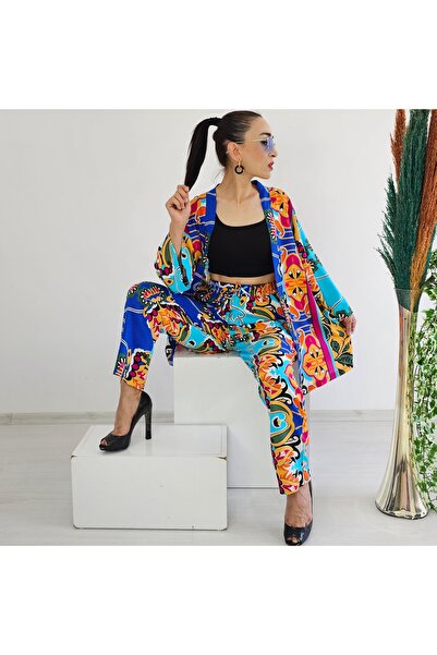 Altı Üstü Butik Νέο σετ κιμονό με έθνικ σχέδιο καρότου