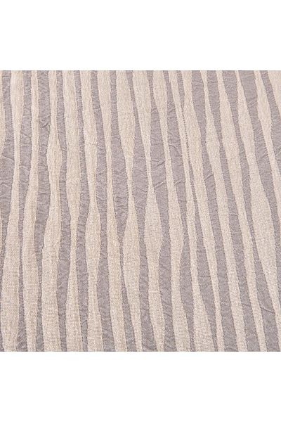 Evidea Gray Double striped Bedspread - Soft 225x250 cm