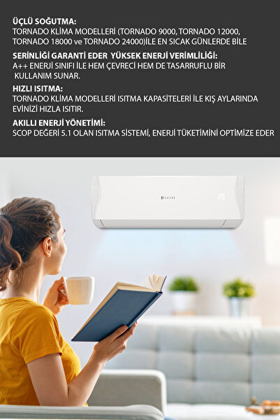Dijitsu Tornado 12000 Btu Klima
