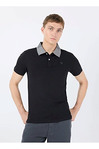 Guess Ανδρικό μπλουζάκι πόλο Nolan Slim Fit