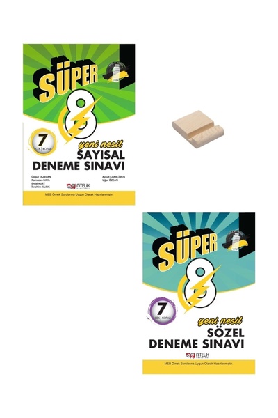 Nitelik Yayınları LGS 8. Sınıf Sayısal ve Sözel Deneme Seti
