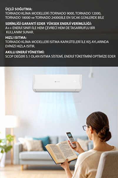 Dijitsu Tornado 9000 Btu Klima