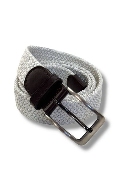 Gesa Men's Elastic Braided Flexible Belt 3.5 cm
