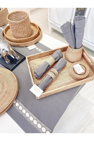 Gül Güler Zrn Napkin Ring Aks217 Set of 6