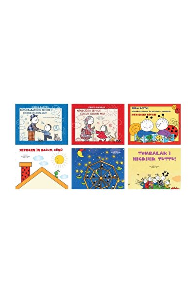 Yapı Kredi Yayınları Erika Bartos Sen de Çocuk Oldun mu? Serisi 6 Kitap